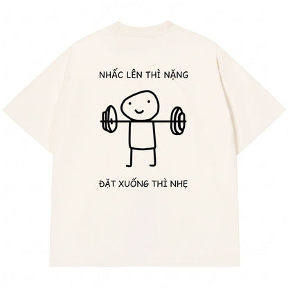 Áo Thun Nặng Và Nhẹ