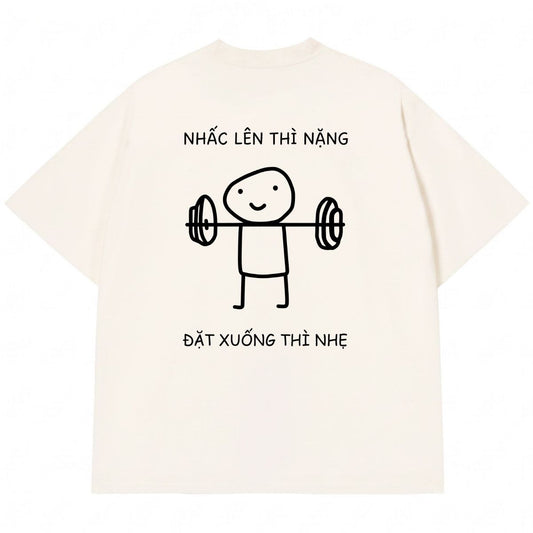 Áo Thun Nặng Và Nhẹ
