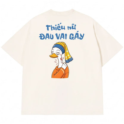 Áo Thun Thiếu Nữ Đau Vai Gáy
