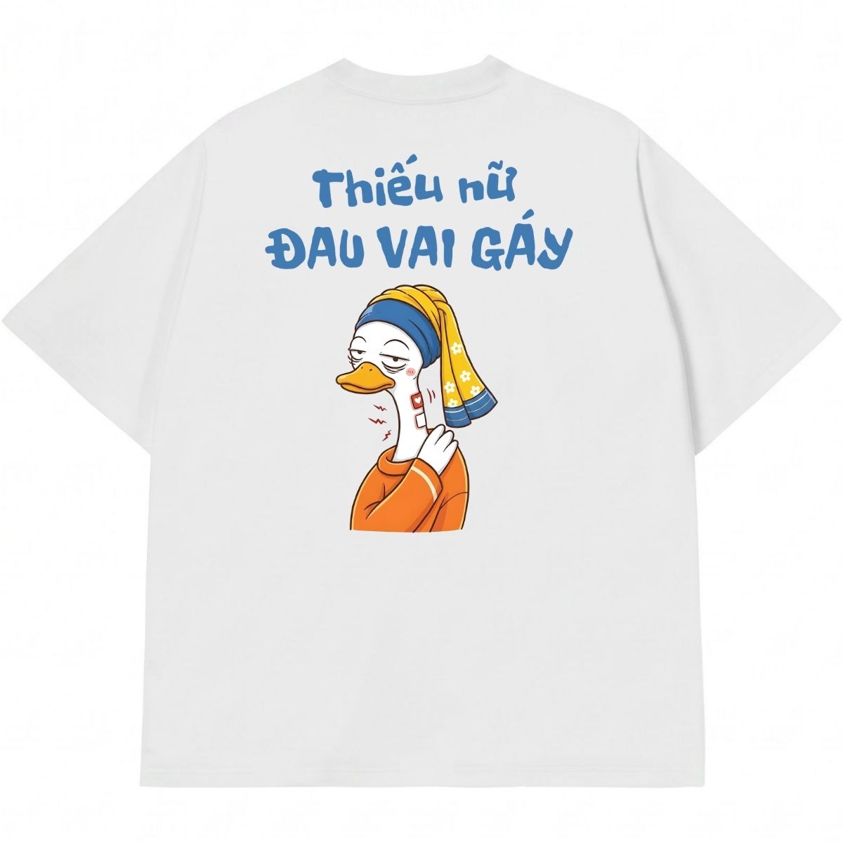 Áo Thun Thiếu Nữ Đau Vai Gáy