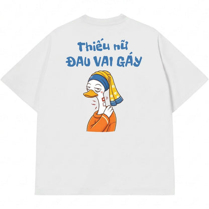 Áo Thun Thiếu Nữ Đau Vai Gáy
