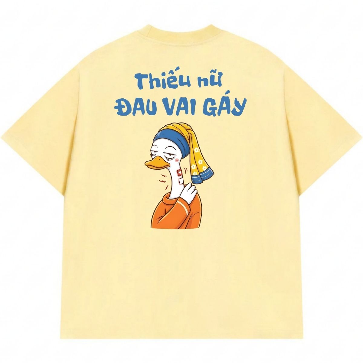 Áo Thun Thiếu Nữ Đau Vai Gáy