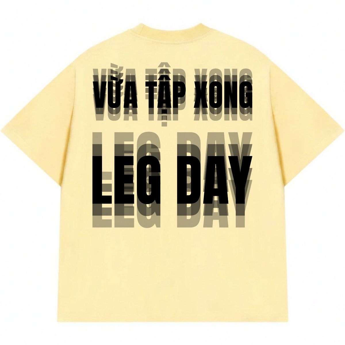 Áo Thun Tập Gym Leg Day