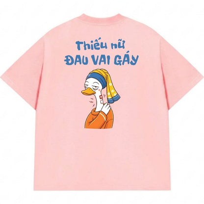 Áo Thun Thiếu Nữ Đau Vai Gáy