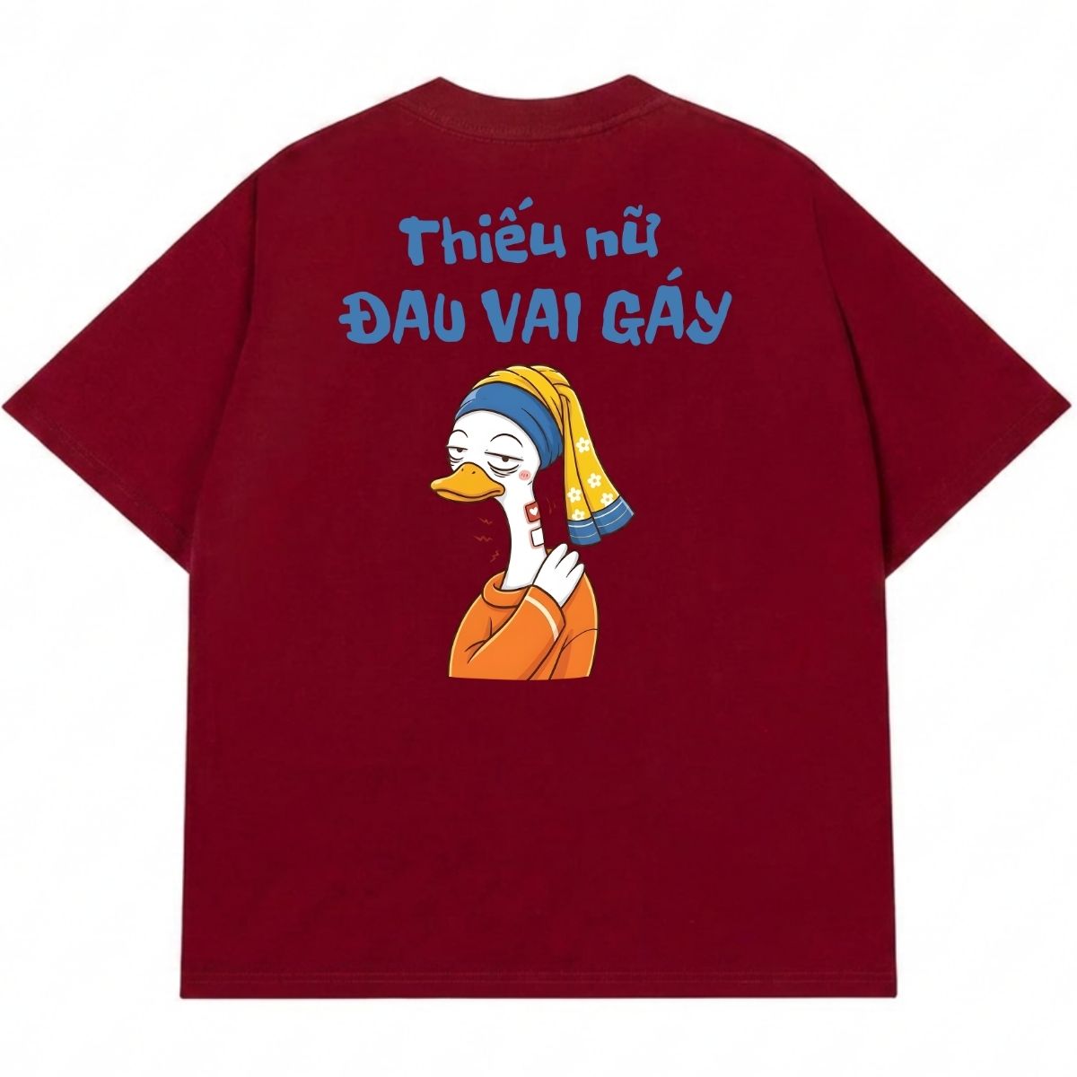 Áo Thun Thiếu Nữ Đau Vai Gáy