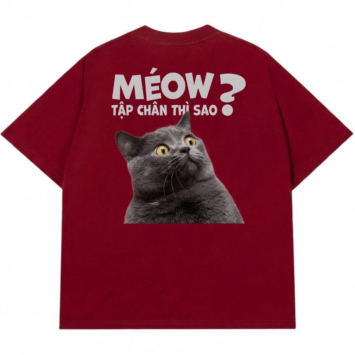 Áo Thun Méo Tập Chân