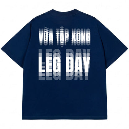 Áo Thun Tập Gym Leg Day