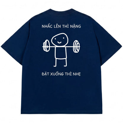 Áo Thun Nặng Và Nhẹ