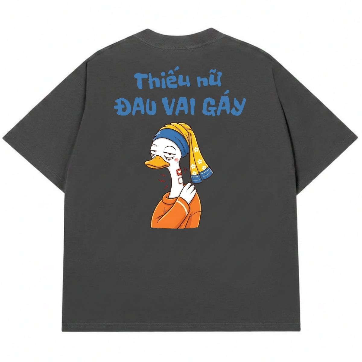 Áo Thun Thiếu Nữ Đau Vai Gáy