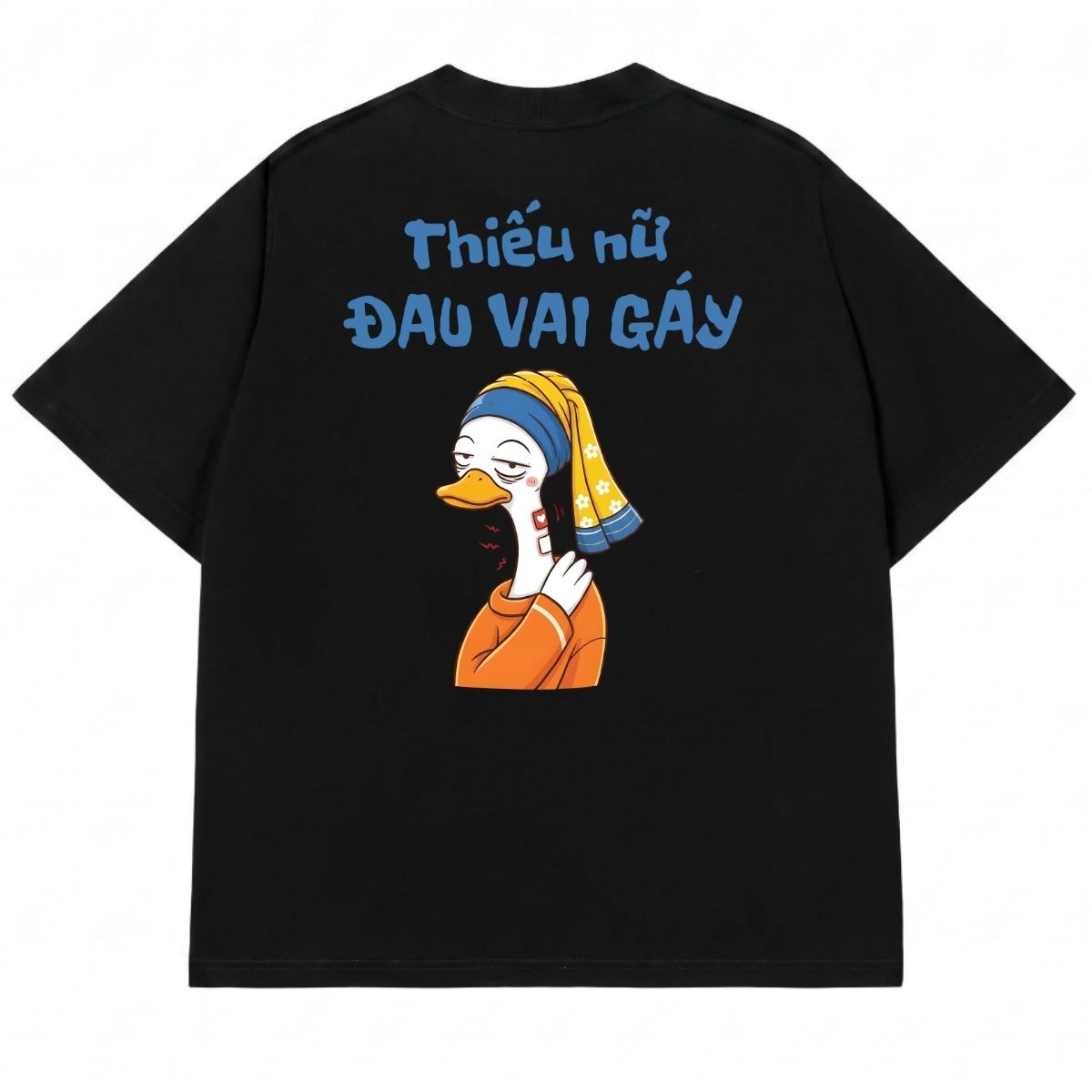 Áo Thun Thiếu Nữ Đau Vai Gáy