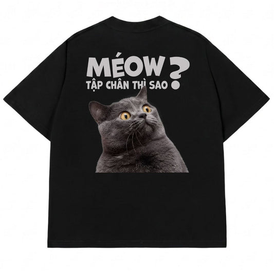 Áo Thun Méo Tập Chân