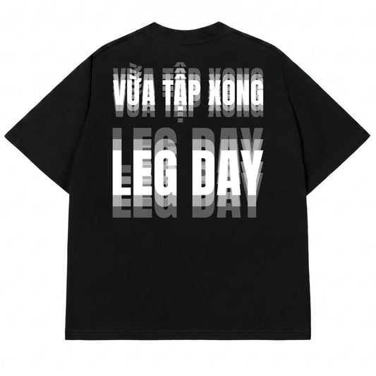Áo Thun Tập Gym Leg Day